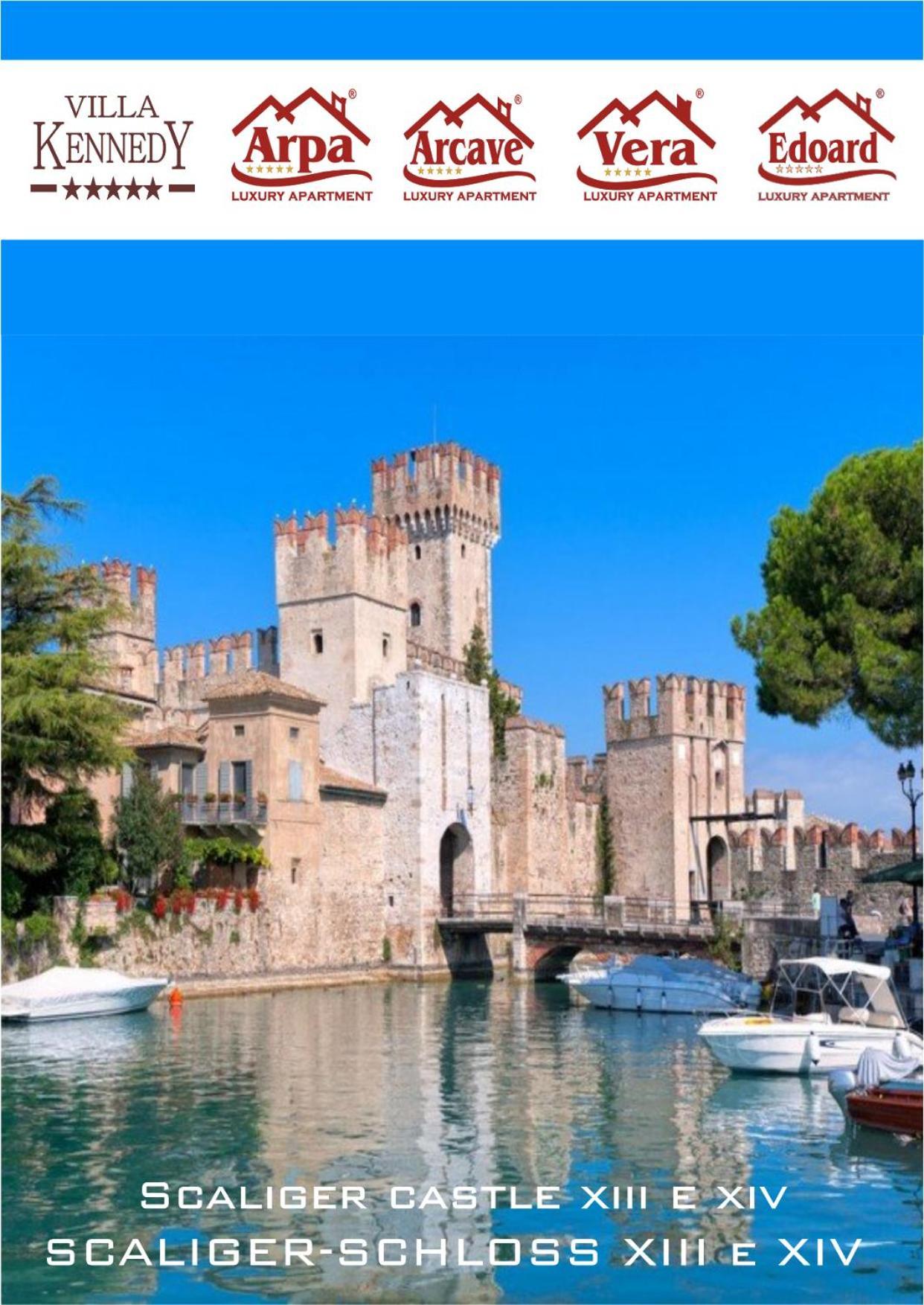 Arcave Luxury Apartment Sirmione Bagian luar foto